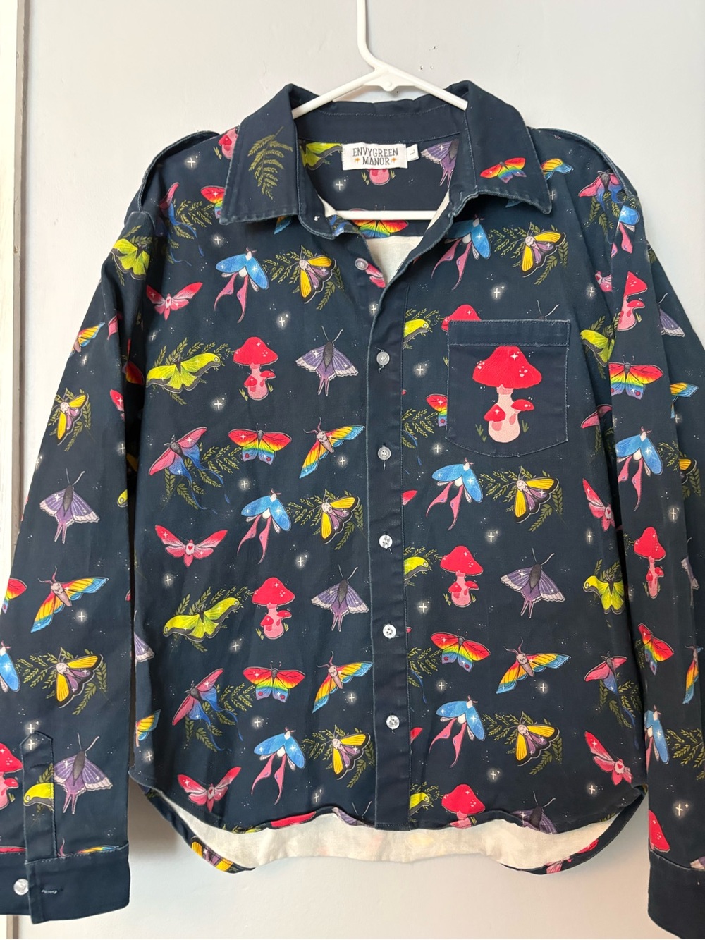 Envygreen Manor Psychedelic Mushroom & Celestial Moth Festival Shacket